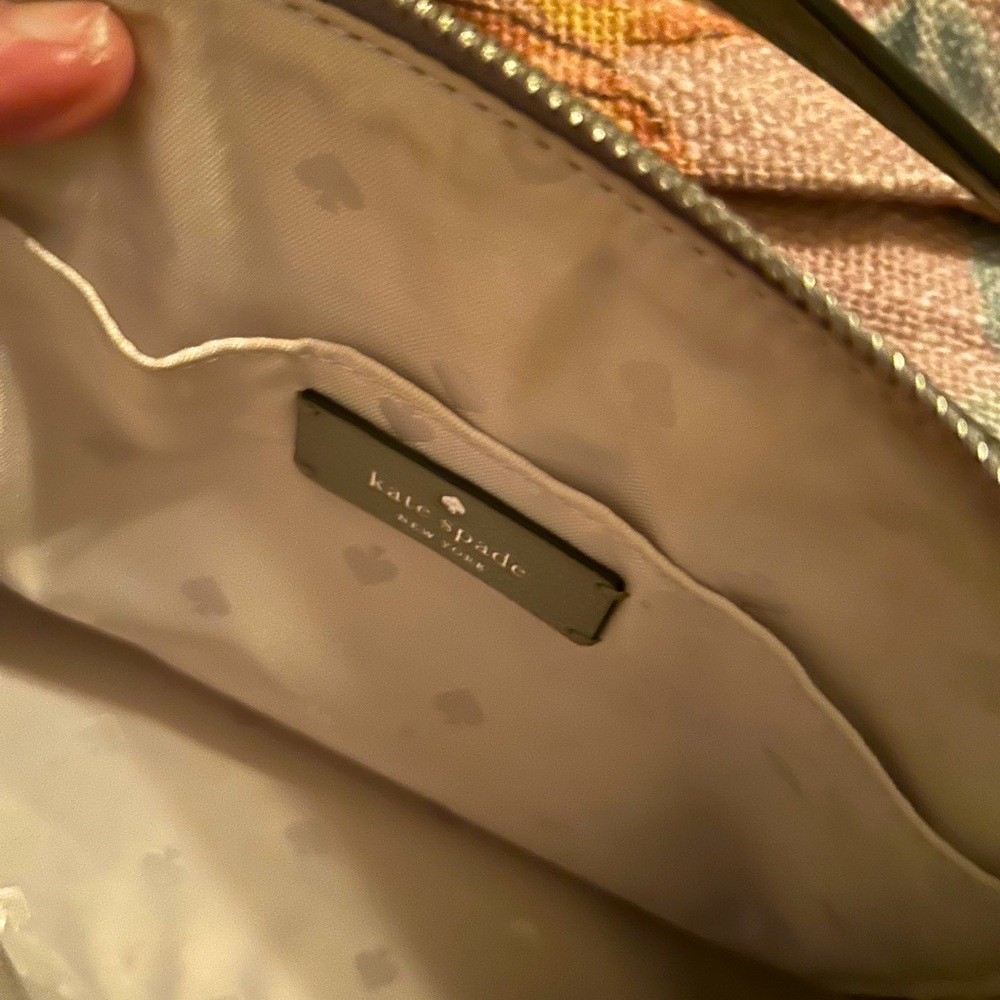 Kate Spade puddy grey crossbody